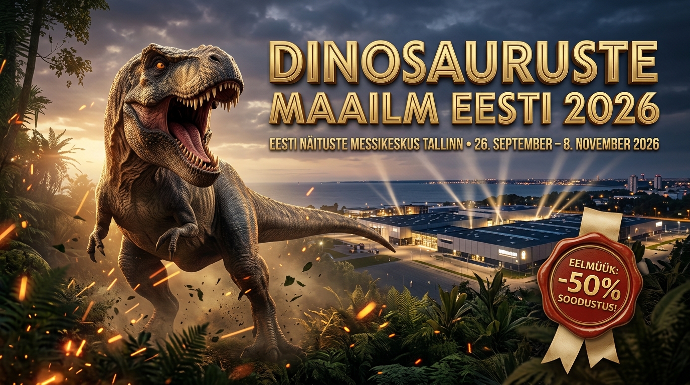 DINOSAURUSTE MAAILMA FESTIVAL TALLINN 2026